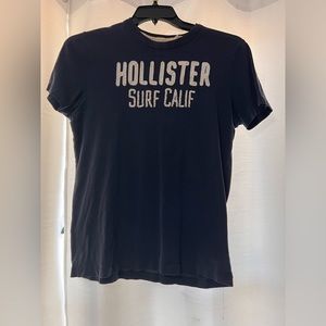 Dark blue Hollister tee shirt size M